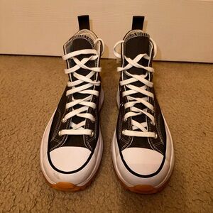 Converse Run Star Hike Platform, Forest Green, Gummy Rubber Sole, Brand New